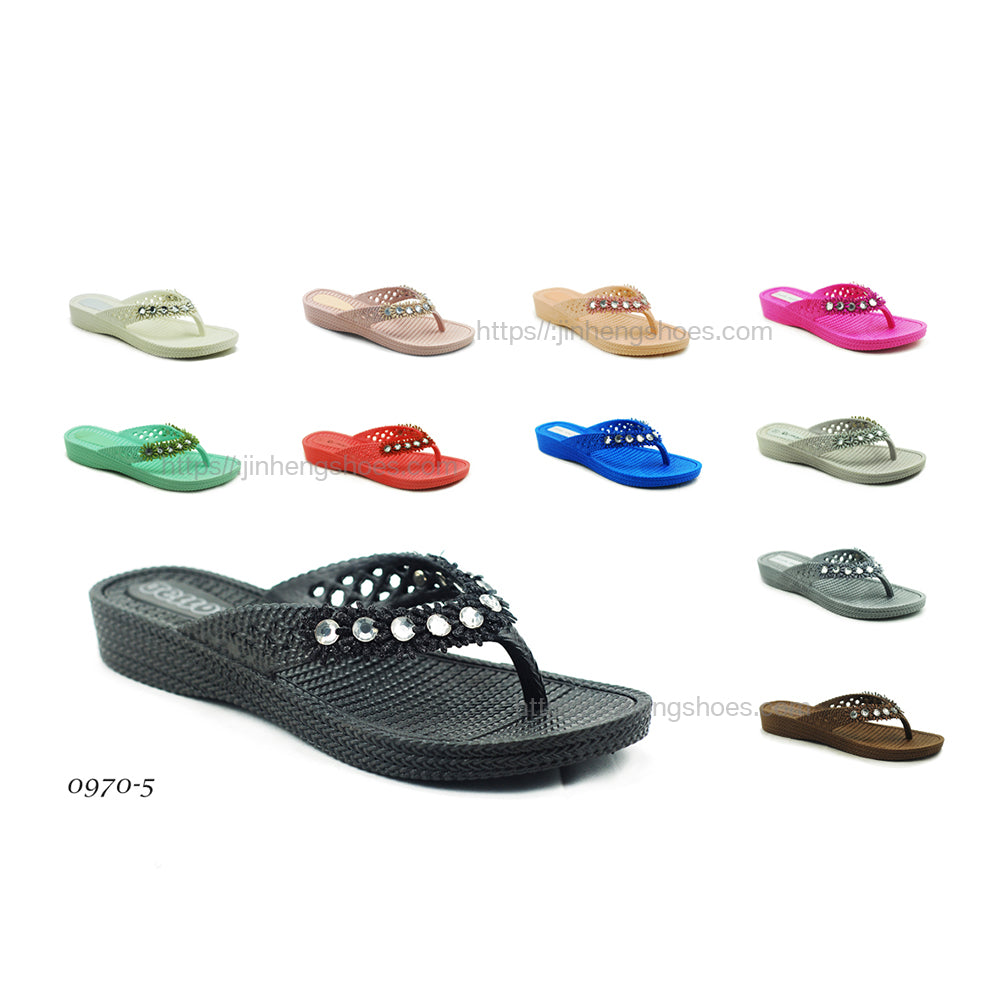 JELLY SHOES PVC SHOES SANDALS SLIPPER LADYS